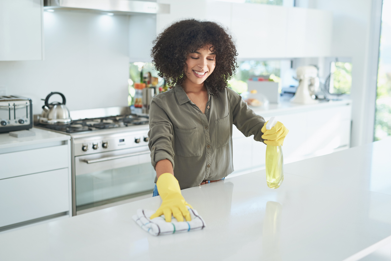 Disinfecting Your Stove, Oven + Microwave